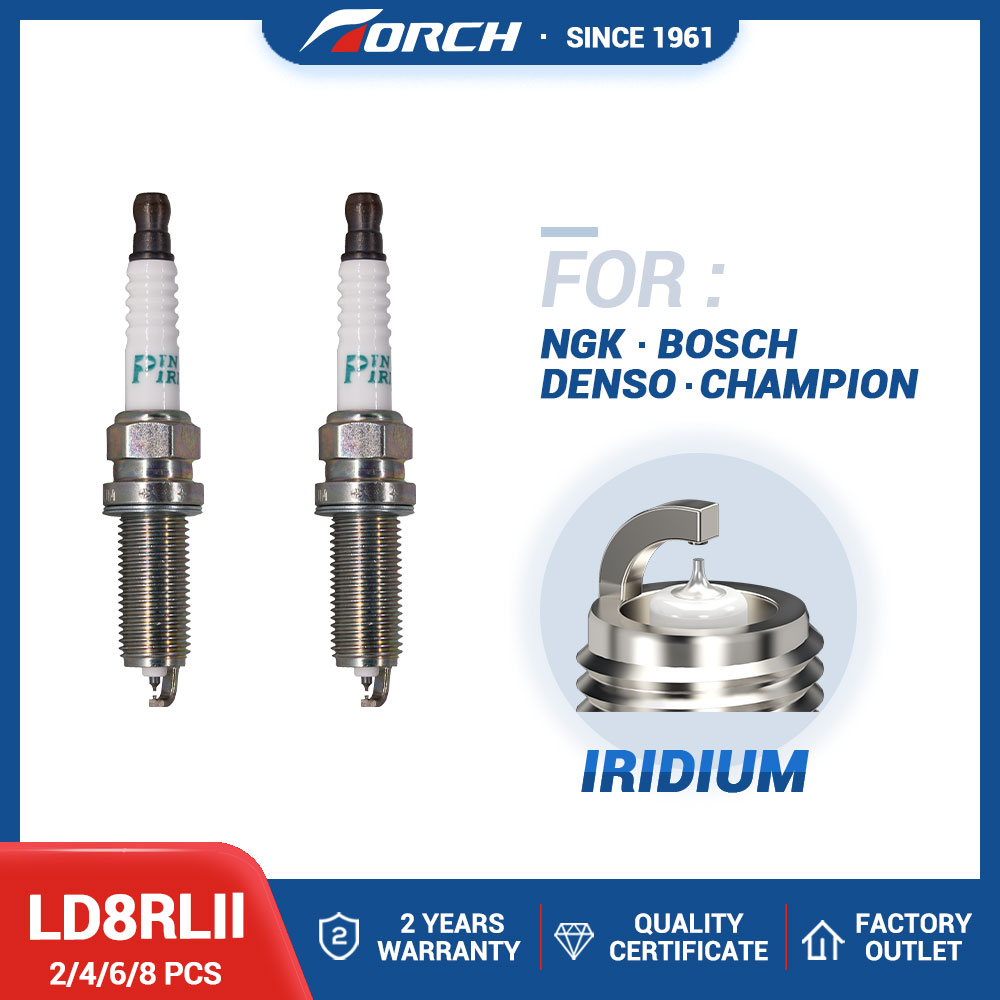 Candle Lighter - 2-8PCS Dubbele Iridium Kaars TORCH LD8RLII/6049