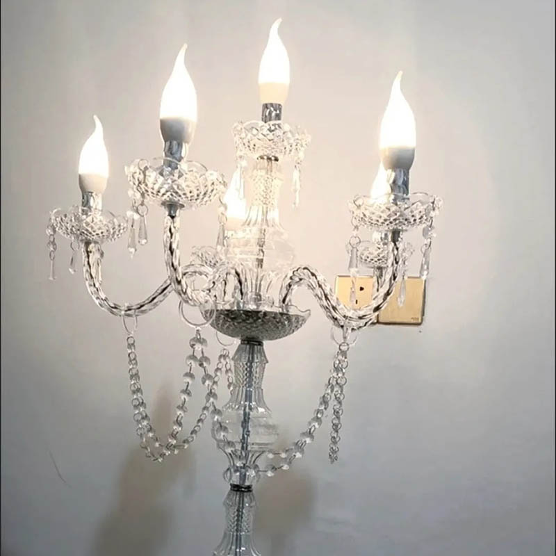 Silk Candle - Moderne luxe kaarslampen Bruiloft centerpieces Elegante