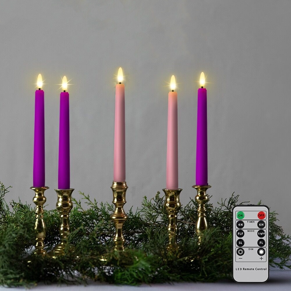 8 inch flikkerende LED kaars o - Candle Wick recensie en prijs