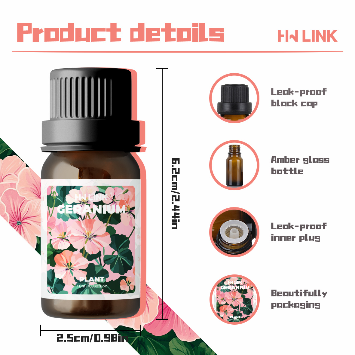 Geranium etherische oliën 10ml - Silk Candle recensie en prijs