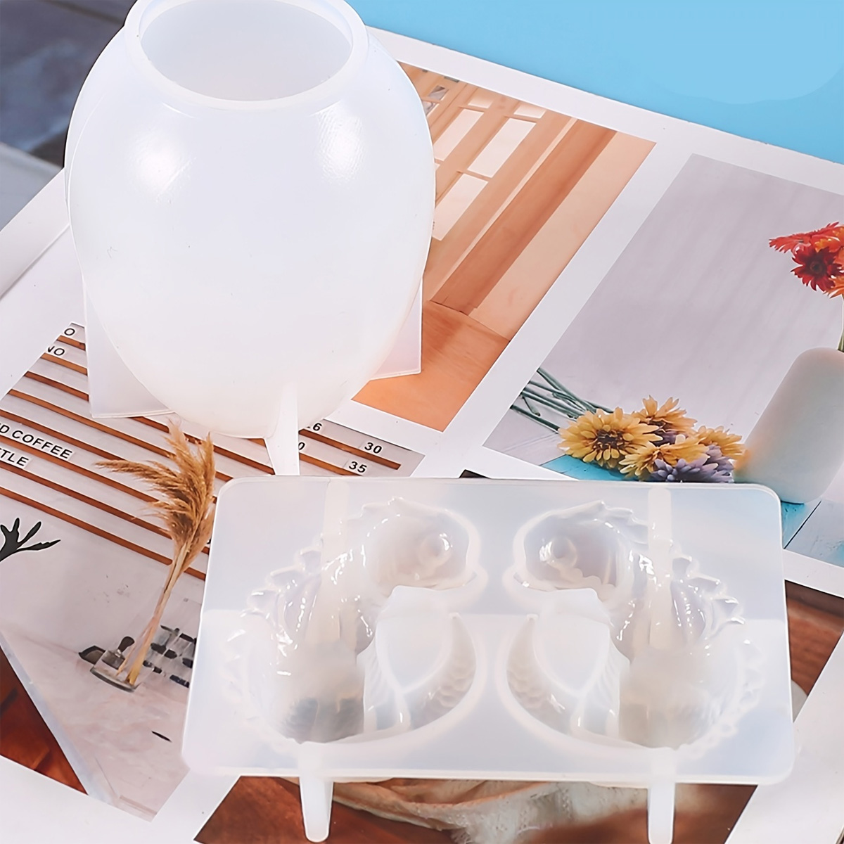 Siliconen drakenei mallen, 2-d - Candle Making Kit recensie en prijs
