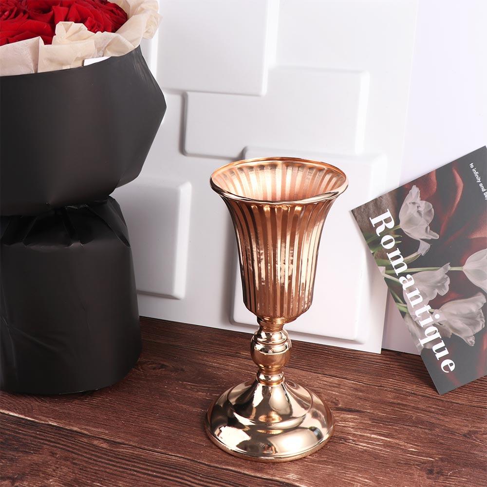 Tafel Goud Ijzeren Vaas Kaarsh - Silk Candle recensie en prijs