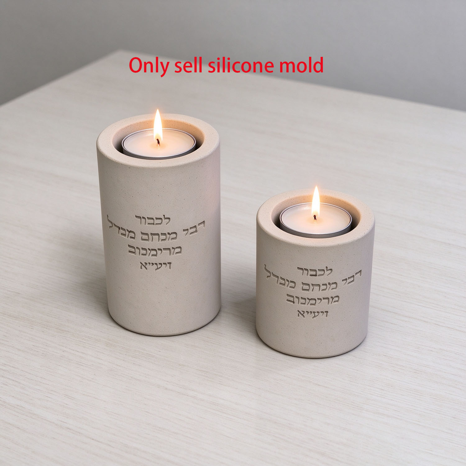 Siliconen mal voor de herdenki - Candle Lighter recensie en prijs