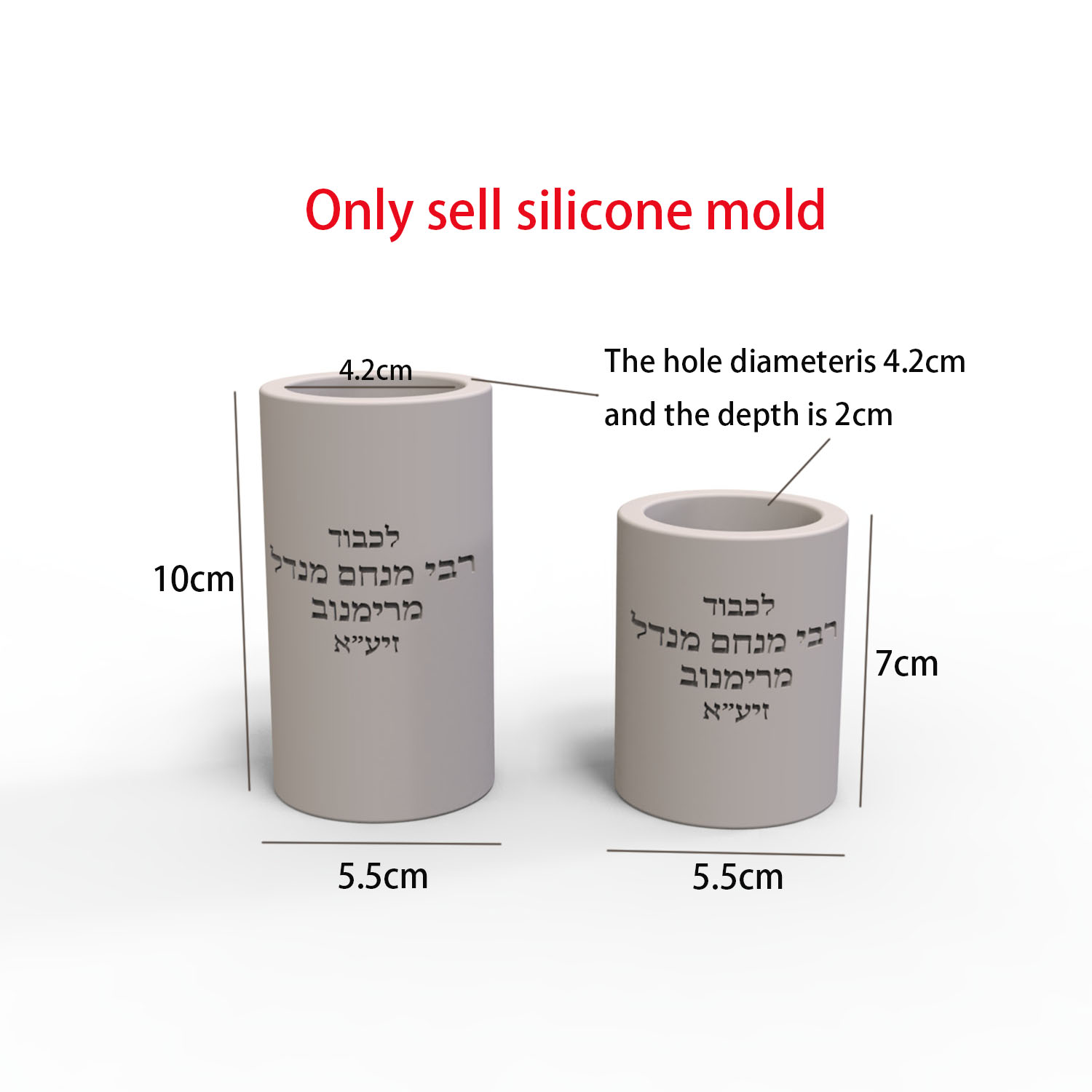 Siliconen mal voor de herdenki - Candle Lighter recensie en prijs